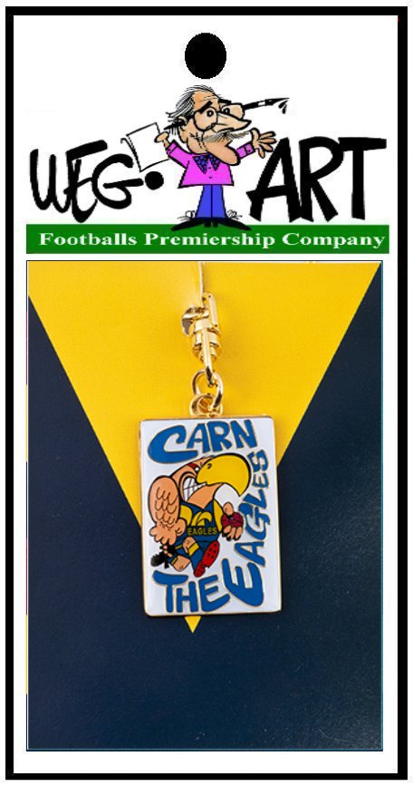 Carna Eagles Key Chain FREE POSTAGE IN AUSTRALIA